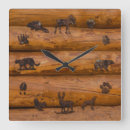 Recherche de rondins horloges Cabine de rondin