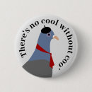 Recherche de pigeon drôle badges Humour