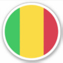 Recherche de mali autocollants Drapeau