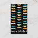 Recherche de moustache drôle cartes visite Affaires