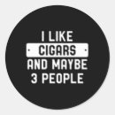 Recherche de fumeur autocollants Amateurs de cigares
