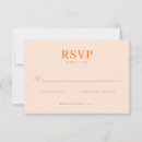 Recherche de couleurs chaudes invitations Pêche