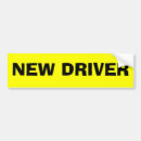 Recherche de conducteur sûr voiture autocollants Pare chocs