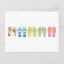 Recherche de tongs cartes postales Sable