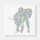 Recherche de marguerite rose magnets Bleu