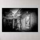 Recherche de fumée posters Noir et blanc