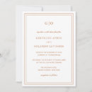 Recherche de orange mariage invitations Élégant