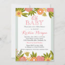 Recherche de nature baby shower invitations Oh mon bébé