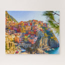 Recherche de peinture de terre de cinque Riviera italienne