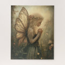 Recherche de bois vintage puzzles Floral