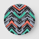 Recherche de motif turquoise horloges Jacquard