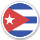 Recherche de drapeau cuba autocollants Voyage