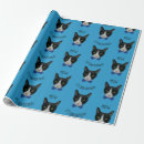 Recherche de chat smoking papier cadeau Chat noir et blanc