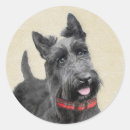 Recherche de chien scottie autocollants Mignon