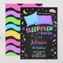 Zoek naar sleepovers uitnodigingen Girl