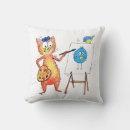 Recherche de peintre coussins Oiseau