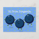 Recherche de bleuets cartes postales Doux