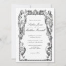 Recherche de la renaissance invitations Bride
