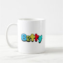 Recherche de betty tasses Lettrage