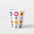 Zoek naar emojis mokken Liefde