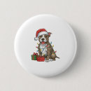 Recherche de noël de terrier badges Dog