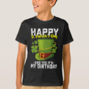 Recherche de anniversaire irlandais tshirts Leprechaun