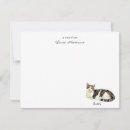 Zoek naar katten notitiekaarten Waterverf