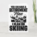 Recherche de sport mécanique vœux cartes Ski