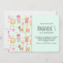 Recherche de motifs animaux invitations Mignon