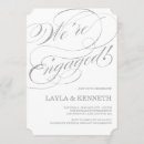 Recherche de partie de fiançailles invitations Moderne