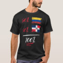 Zoek naar colombiaanse tshirts Vlag