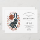 Recherche de rabbit baby shower invitations Neutre