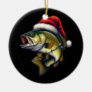 Zoek naar grappige vissers ornamenten Vrolijke fishmas
