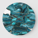 Zoek naar blauw agaat klokken Gemstone
