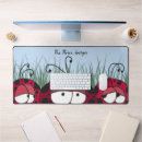 Recherche de coccinelle rouge tapis souris Mignon