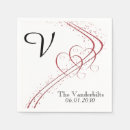 Recherche de deux coeurs serviettes Monogramme