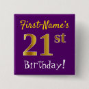 Recherche de 21ème anniversaire badges Pour tous