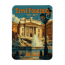 Recherche de fontaine de trevi magnets Rome