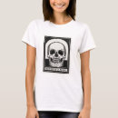 Recherche de memento mori tshirts Illustration de crâne
