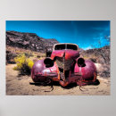 Recherche de voiture ancienne posters Rouge