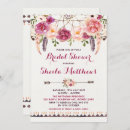 Recherche de rustic floral invitations Bride