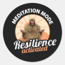 Recherche de humour yoga autocollants Humour de méditation