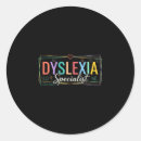 Recherche de dyslexie autocollants Enseignant