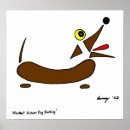Recherche de wiener dog posters Chien