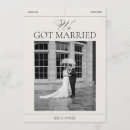 Recherche de vintage de style mariage invitations Noir et blanc