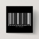 Zoek naar netwerk buttons Rick en morty