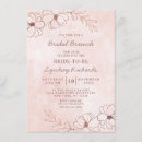 Recherche de pink bridal brunch invitations Bride