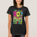 Recherche de les années 90 tshirts Costume