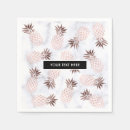 Recherche de ananas moderne serviettes Girly