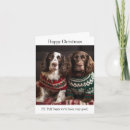 Recherche de springer spaniel vœux cartes Spanier